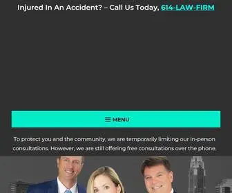 614Lawfirm.com(Columbus OH Personal Injury Lawyers) Screenshot