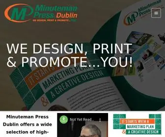 614Print.com(Minuteman Press Dublin) Screenshot