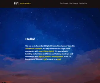 61ST.com(61st Digital Agency) Screenshot