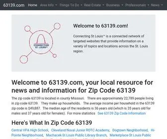 63139.com(63139 Zip Code Information) Screenshot