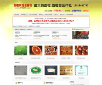 641200.com(中国血橙之乡果园直销) Screenshot