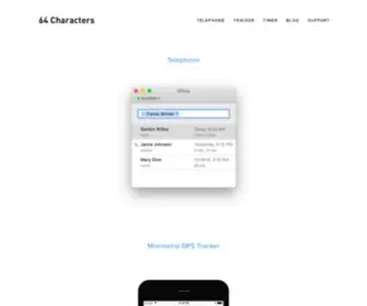 64Characters.com(64 Characters) Screenshot
