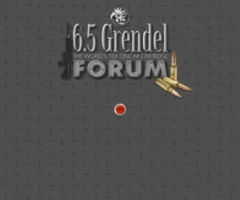 65Grendel.com(The 6.5 Grendel Forum) Screenshot