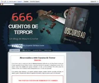 666Cuentosdeterror.com(666 Cuentosdeterror) Screenshot