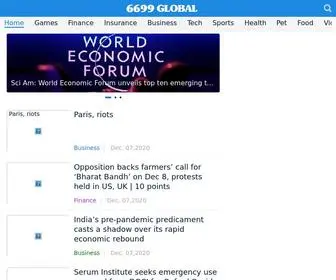 6699Global.com(6699 global news includes) Screenshot