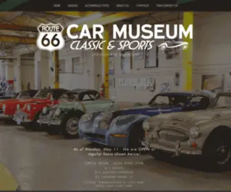 66Carmuseum.com(Route 66 Car Musuem) Screenshot