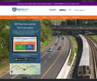 66Expresslanes.org(66 Express Lanes) Screenshot