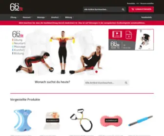 66Fit.de(Create an Ecommerce Website and Sell Online) Screenshot