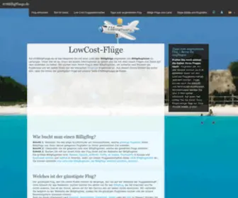 678Billigfluege.de(678 Billigfluege) Screenshot