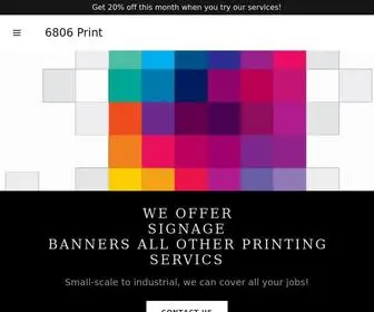 6806Print.com(The UPS Print StorePrinting Service) Screenshot