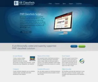 68Classifieds.com(PHP Classifieds Script) Screenshot