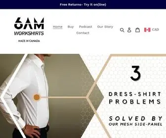 6Amworkshirts.com(6AM WorkShirts) Screenshot