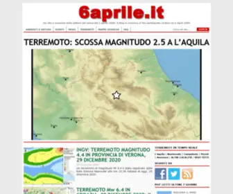 6Aprile.it(Notizie e informazioni da L'Aquila) Screenshot