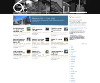 6B-Architecture.com(Architecte à lescar) Screenshot