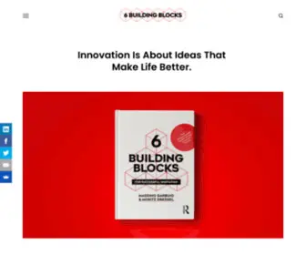 6Buildingblocksbook.com(6 Building Blocks for Successful Innovation) Screenshot