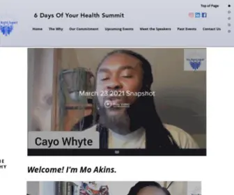 6Daysofyourhealthsummit.com(6 Days Of Your Health Summit) Screenshot