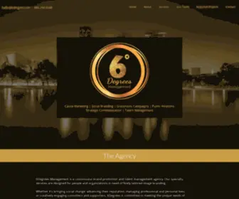 6DMGMT.com(6 Degrees Management) Screenshot