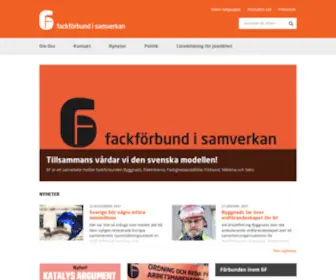 6F.se(Fackförbund i samverkan) Screenshot