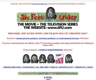 6FU.com(Six Feet Under) Screenshot