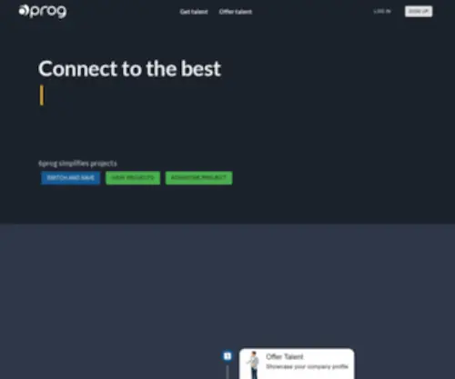 6Prog.com(6prog The fastest and most cost effective contract engagement process) Screenshot