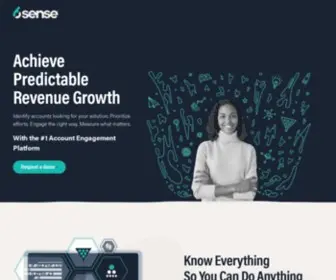 6Sense.com(The Only ABM Platform) Screenshot