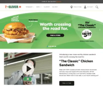 7-Eleven.ca(7 Eleven) Screenshot