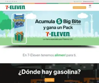 7-Eleven.com.mx(¡Bienvenido) Screenshot