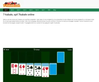 7-Kabale.com(7 Kabale) Screenshot