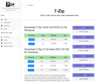 7-Zip.pro(Download 7) Screenshot