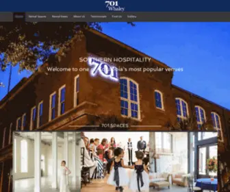 701Whaley.com(Special events space for rent) Screenshot