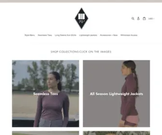 70Degrees.life(Women's Performance Wicking Shirts for Sun and Sport) Screenshot