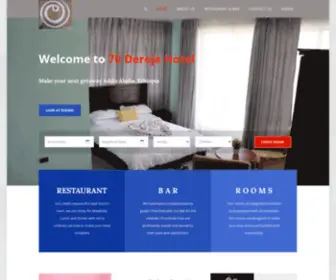 70Derejahotel.com(The Frontpage) Screenshot