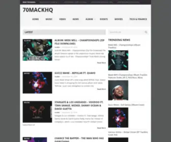 70Mack.pw(70 Mack) Screenshot