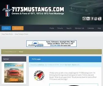 7173Mustangs.com(Ford) Screenshot