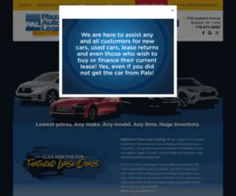 7189759000.com(Plaza Auto Leasing) Screenshot