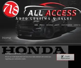 718Allaccess.com(For the Experience you can brag about) Screenshot