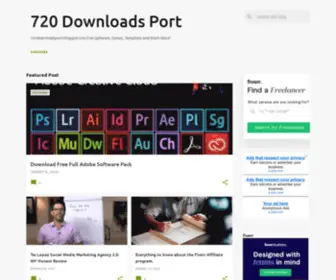 720Downloadsport.blogspot.com(720 Downloads Port) Screenshot