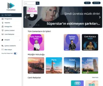 724Dinle.com(7/24 Dinle: Ücretsiz Müzik) Screenshot