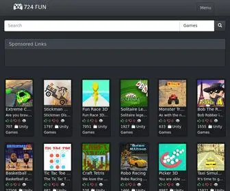 724Fun.com(724Fun Free Online games) Screenshot
