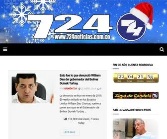 724Noticiasdebolivar.com(Noticias de Cartagena y Bol) Screenshot