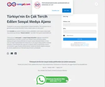 724Sosyal.com(7/24 sosyal medya hizmetleri) Screenshot