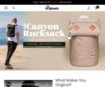 73Originals.com(Backpacks, Totes and Bags for Men & Women) Screenshot