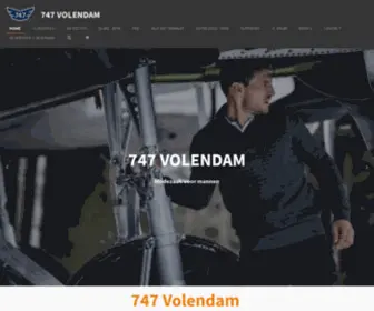 747Volendam.nl(747 Volendam) Screenshot