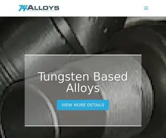 74Alloys.com(Specializing) Screenshot