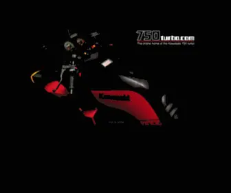 750Turbo.com(Kawasaki turbo) Screenshot