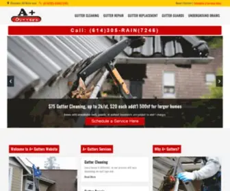 75Gutterclean.com(Gutter & Drain Ohio) Screenshot