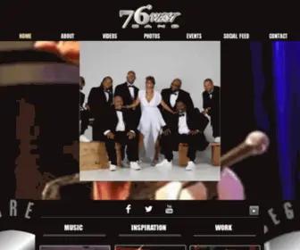 76Degreeswestband.com(HOME) Screenshot