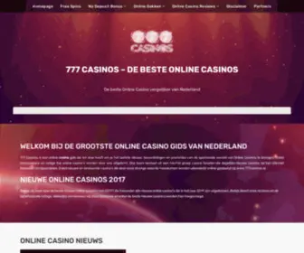 777Casinos.nl(WordPress) Screenshot