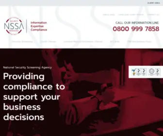 7858.co.uk(Providing compliance to support your business decisions) Screenshot