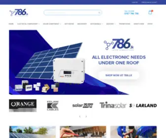 786.lk(786 eCommerce) Screenshot